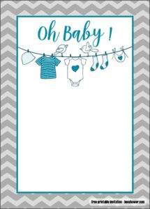Printable Baby Shower Invitations Templates Free