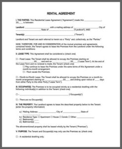 Printable Babysitting Agreement Template
