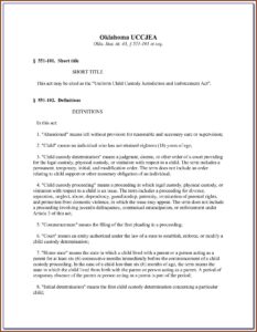 Pro Se Divorce Forms Oklahoma