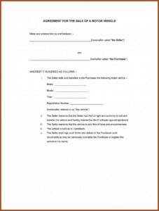 Real Estate Sales Agreement Form