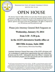 Recruitment Open House Invitation Template