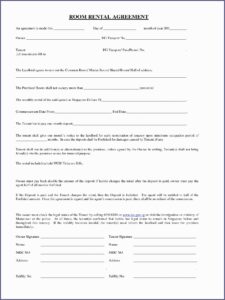 Rental Agreement Form Free