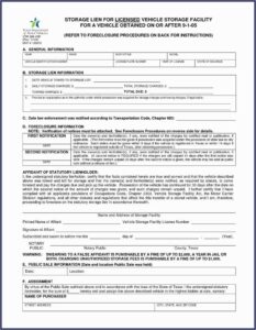 Rental Agreement Form Free Texas
