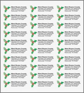 Return Address Label Templates Free