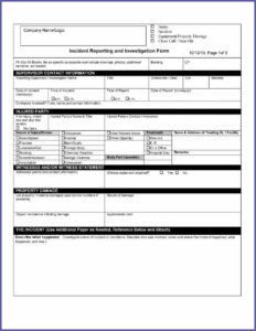 Root Cause Failure Analysis Format
