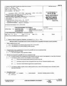 San Bernardino County Court Filing Fees