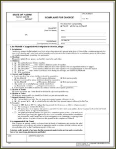 San Bernardino County Divorce Papers
