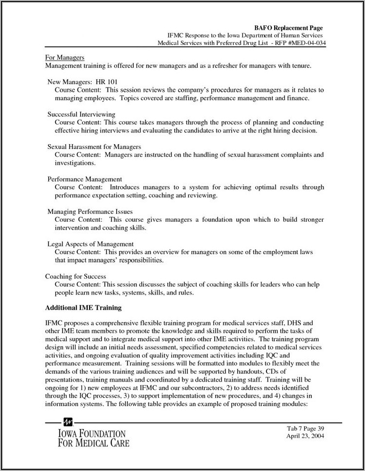 Security Business Proposal Template