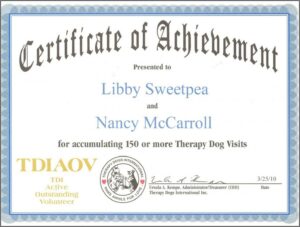 Service Dog Certificate Template