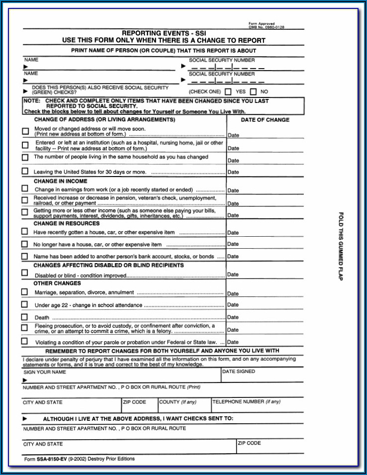Social Security System Loan Payment Form