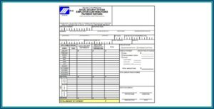 Social Security System Salary Loan Form