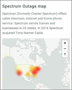 Spectrum Internet Outage Map Raleigh Nc