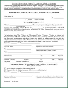 St. Louis County Probate Court Forms