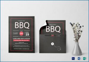 Summer Bbq Invitation Template