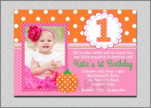 Templates For First Birthday Invitations