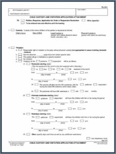 Temporary Custody Order Template