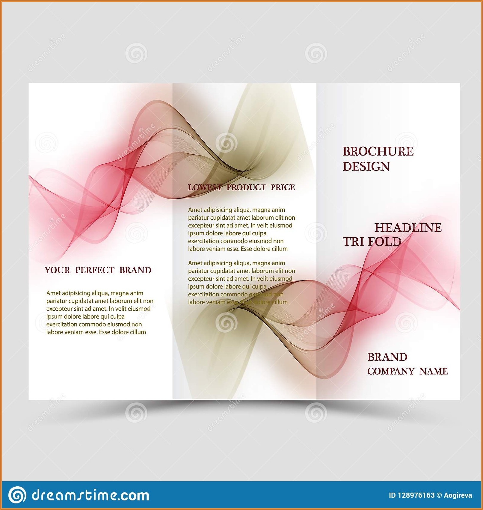 Three Fold Brochure Design Template