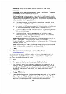 Trademark Licence Agreement Template