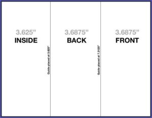 Tri Fold Brochure Template Free Download Photoshop