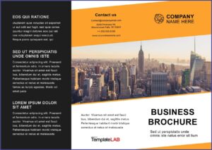 Tri Fold Brochure Template Free Download Publisher