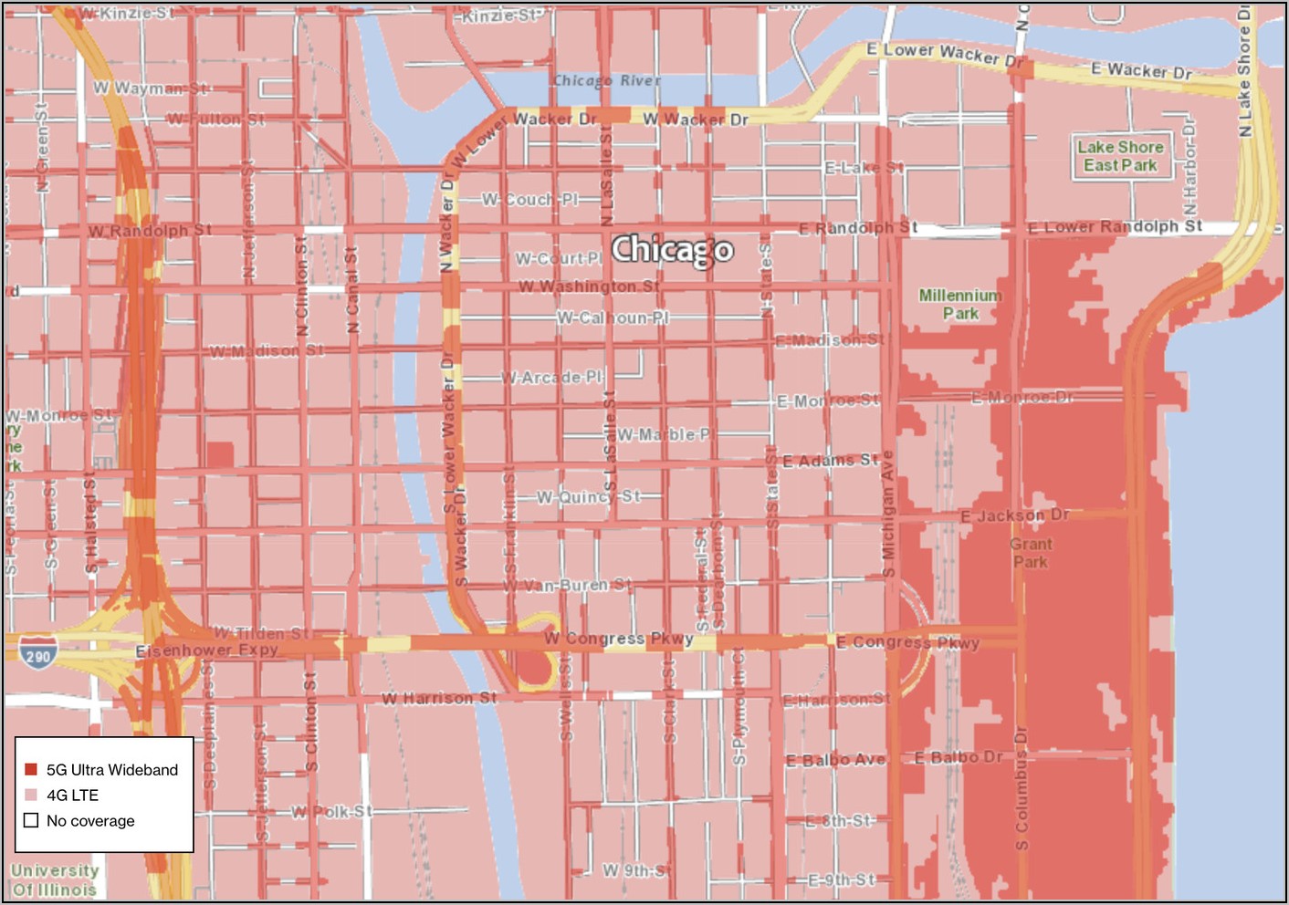 Verizon 5g Coverage Map Houston