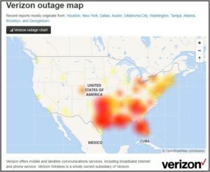 Verizon Fios Outage Map Tampa Fl