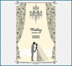 Wedding Invitation Card Template Png