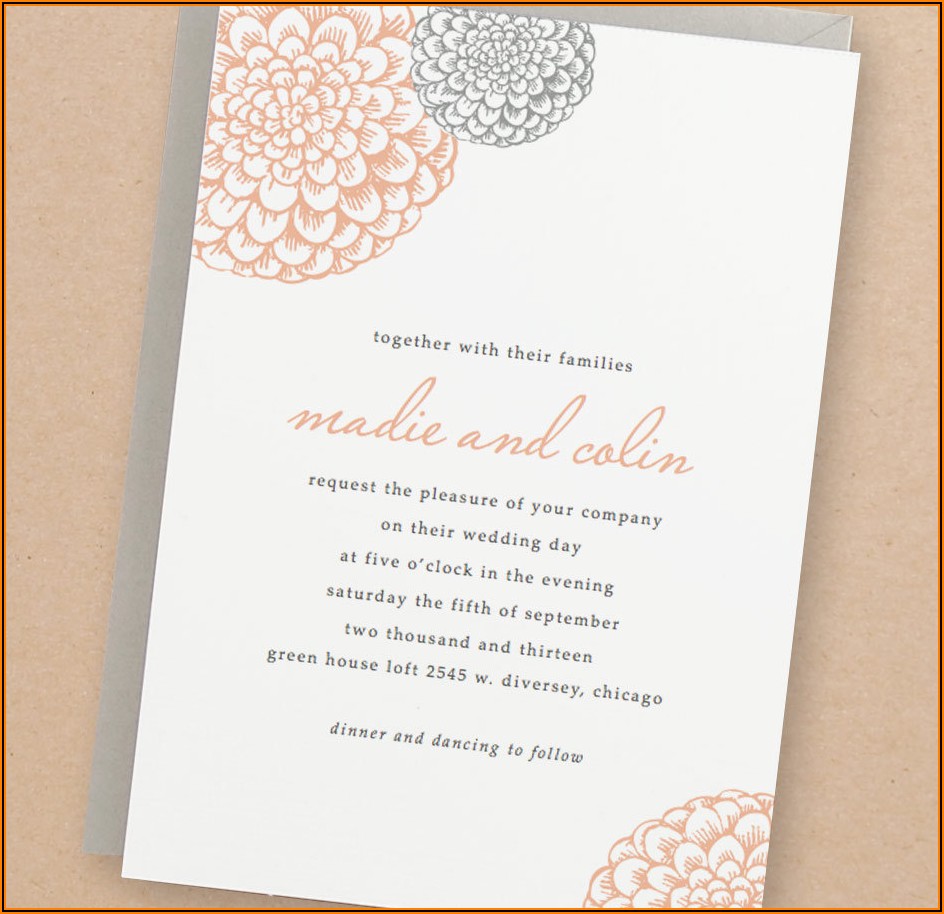 Wedding Invitation Cards Templates Free Download
