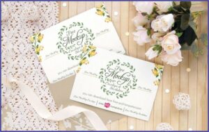 Wedding Invitations Mockup Free