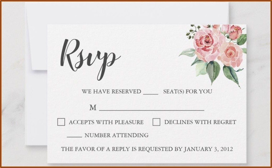 Wedding Rsvp Website Template