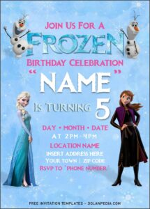 Word Templates For Birthday Invitations