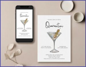 Zoom Happy Hour Invite Template