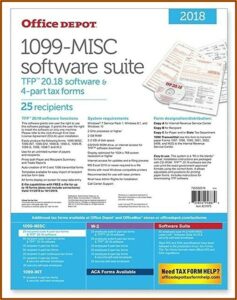 1099 Misc Laser Tax Forms With Software