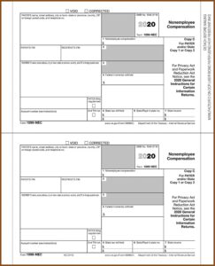 1099 Nec Laser Tax Forms