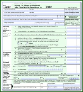 2013 Form 1040ez