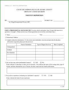 Adams County Pa Court Forms