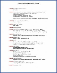 African Traditional Wedding Program Templates