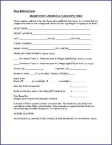 Basic House Rental Lease Agreement