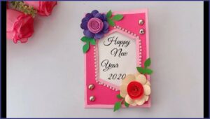 Beautiful New Year Greeting Card Designs Handmade