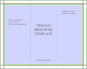 Bi Fold Brochure Template Free Download Microsoft Word