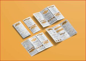 Bi Fold Menu Template