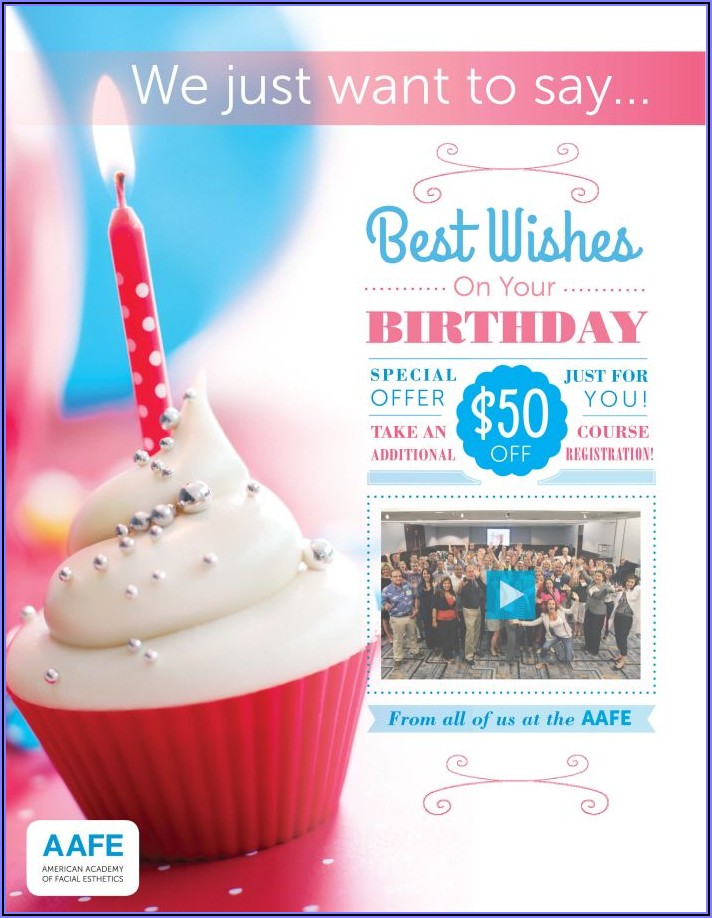 Birthday Email Templates