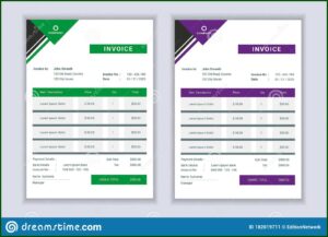 Client Invoice Template