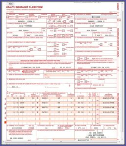 Cms 1500 And Ub 04 Form Can Be Used Interchangeably