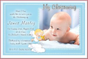 Dedication Birthday Invitation Template