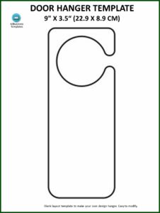Door Hanger Templates
