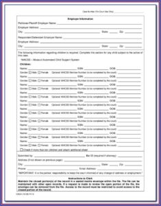 Douglas County Court Forms
