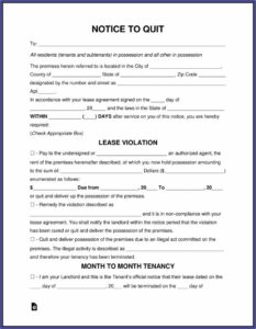 Fast Eviction Service Forms