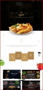 Food Restaurant Website Templates Free Download