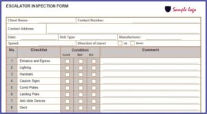 Forklift Operator Checklist Template